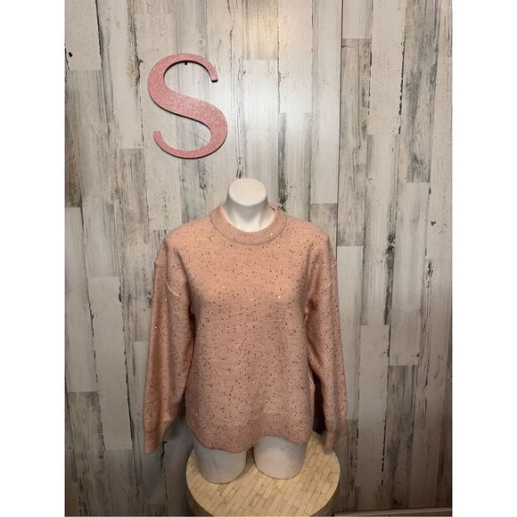 H&M pink sweater size small - Picture 1 of 10